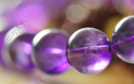 金刚菩提子紫水晶图片