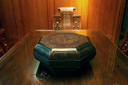 中式宝盒图片