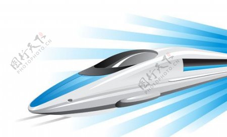 高速火车列车图片