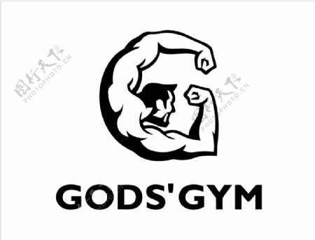 外国健身logo图片