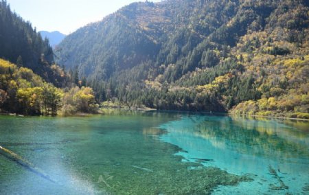 九寨沟风光图片