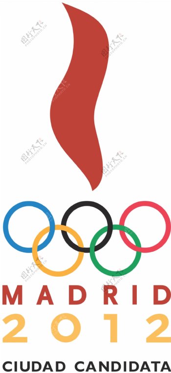 2012马德里申奥会徽图片