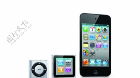 iPod新品照片全家福苹果MP4苹果MP3图片
