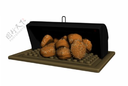 面包模型图片