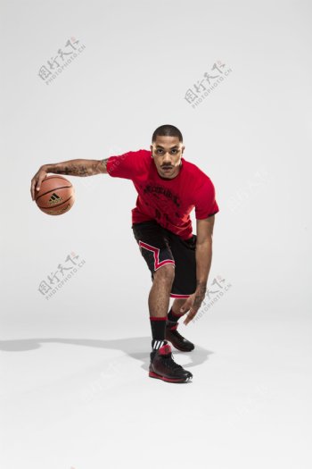 ADIDASNBA篮球球星平面广告图片