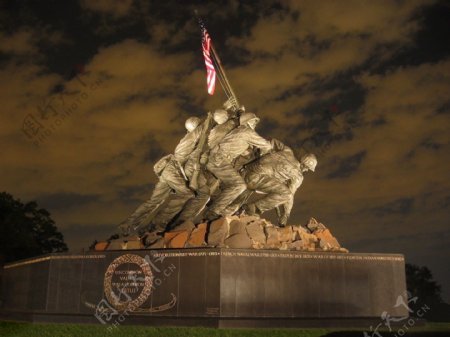 美国海军陆战队战争纪念馆图片