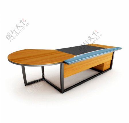 桌子办公室桌子模型图片