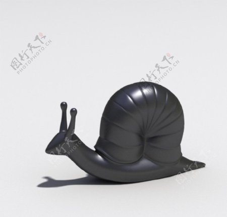 蜗牛雕塑模型图片