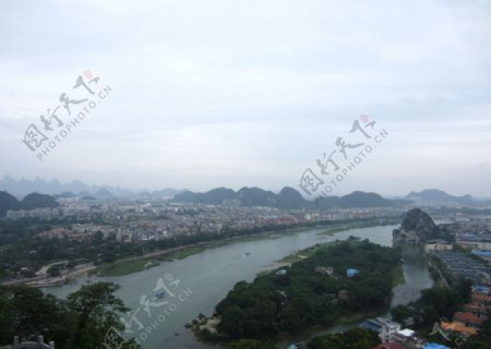 桂林叠彩公园图片