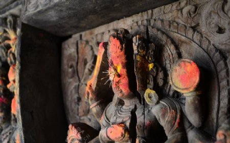 尼泊尔神像图片