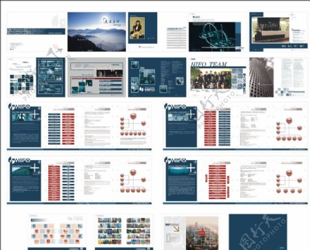 HIFO汇丰智力产业组织画册图片