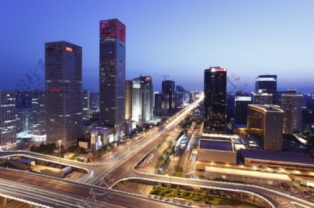 北京国贸立交桥图片