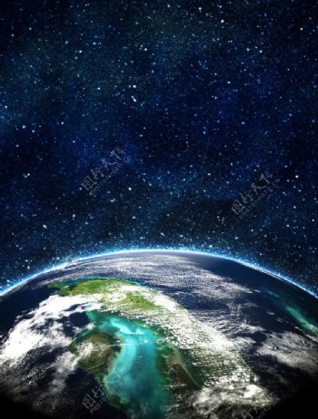 地球太空图片