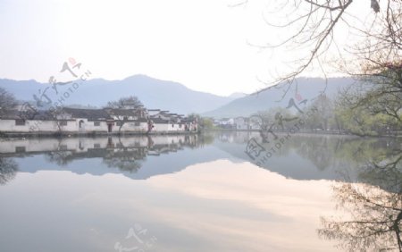 宏村自然风景区图片