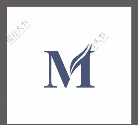 字母M标志设计图片