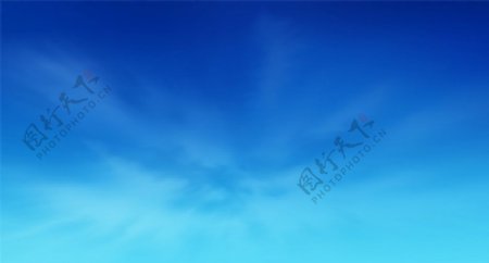 动画背景蓝天云流图片