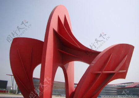 昌邑文化广场雕塑图片