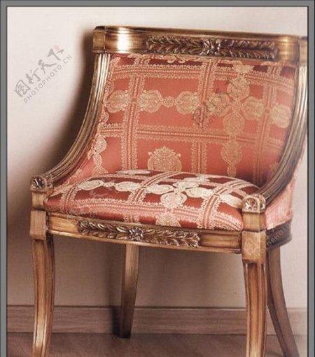 精致欧式家具古典椅图片
