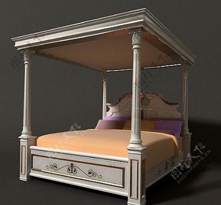 精致欧式家具欧式床图片