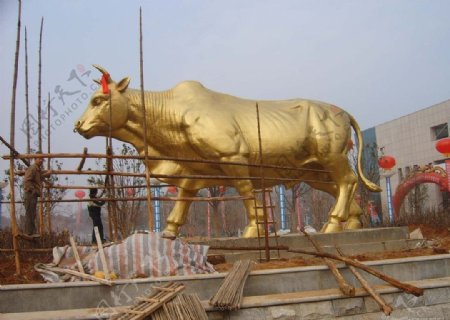 铜牛铸造厂家图片