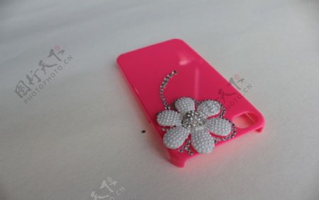 粉色手机壳图片