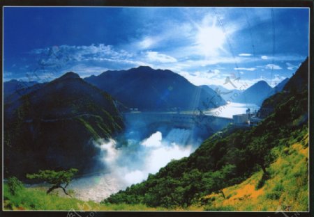 高峡平湖图片