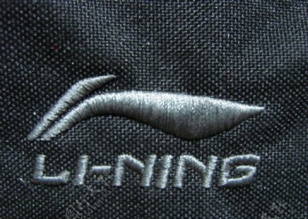 李宁刺绣Logo图片