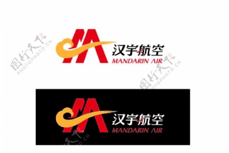 汉宇航空logo图片