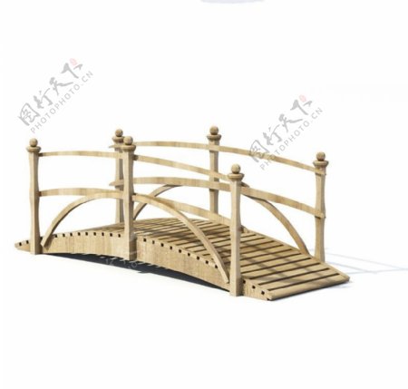 木桥木桥模型图片