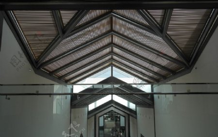 苏州博物馆建筑内部图片