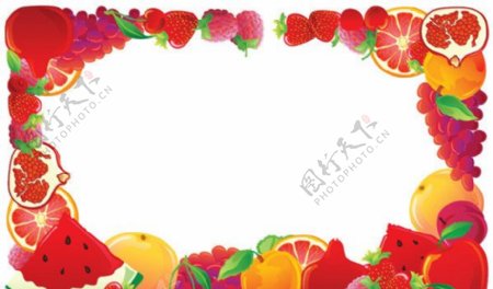 水果边框图片