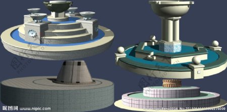 喷泉模型方案图片