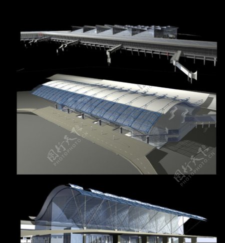 缅甸国际机场模型图片