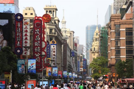 上海南京路图片