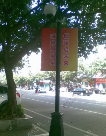 惠州灯柱广告图片