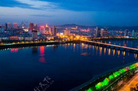 吉林城市夜景图片