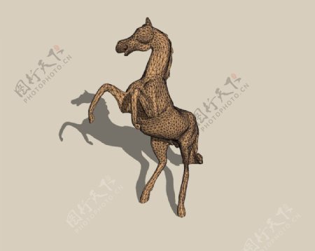 马嘶3D模型图片