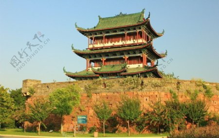 赣州古城楼图片
