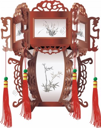 中国古典宫灯图片