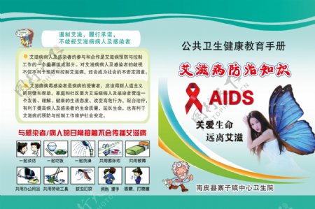 艾滋病知识手册图片