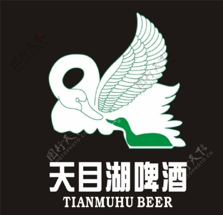 天目湖啤酒标志图片