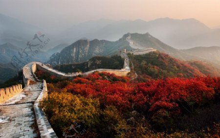 北京红叶岭图片