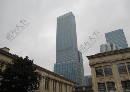 上海展览中心欧式建筑图片