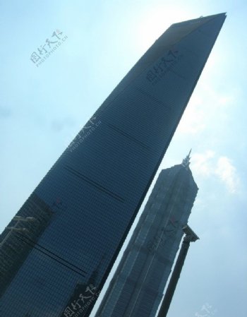 上海环球金融中心上海城市风光上海陆家嘴世纪大道02图片