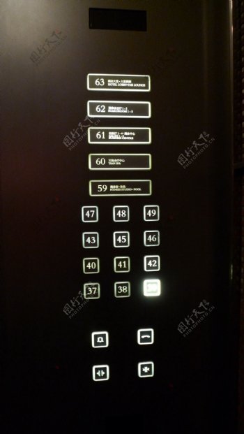 电梯摁钮图片