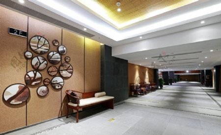 中餐走廊图片