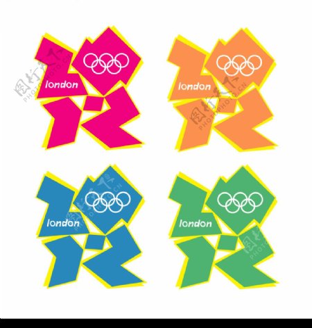 2010年伦敦奥运会标志图片