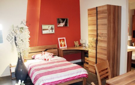 现代简约家居卧室风格图图片