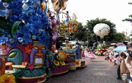 香港迪士尼乐园巡游图片