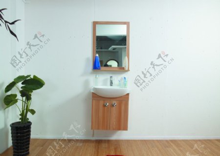 卫浴浴室柜高清大图家具现代居家图片